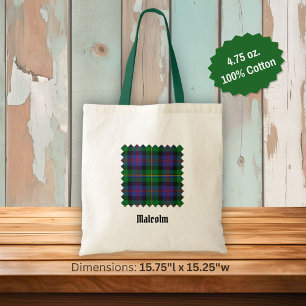 Clan Malcolm Tartan Tragetasche