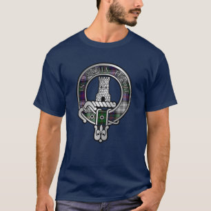 Clan Malcolm Wappen & Dress Tartan T-Shirt