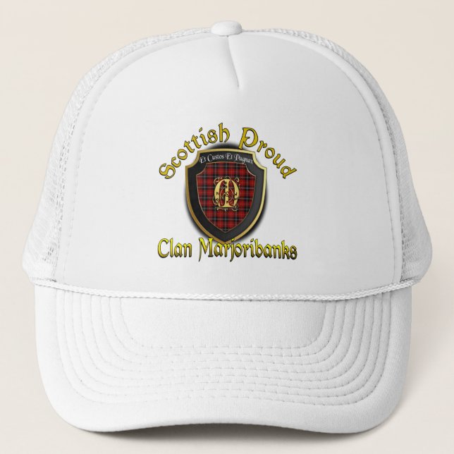 Clan Marjoribanks Scottish Dynsty Cap Truckerkappe (Vorderseite)