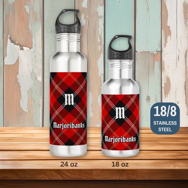 Clan Marjoribanks Tartan Edelstahlflasche (Von Creator hochgeladen)