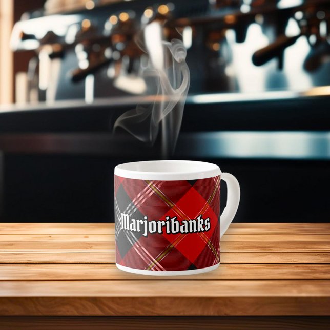 Clan Marjoribanks Tartan Espressotasse (Von Creator hochgeladen)
