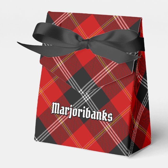 Clan Marjoribanks Tartan Geschenkschachtel (Vorderseite)