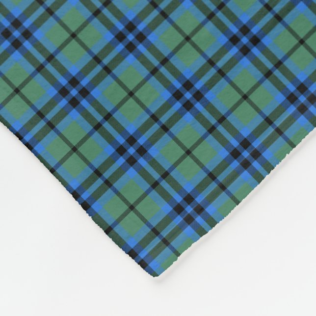 Clan-MarshallTartan Fleecedecke (Ecke)