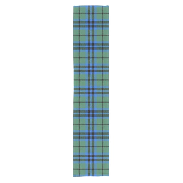 Clan-MarshallTartan Kurzer Tischläufer (Vorderseite)