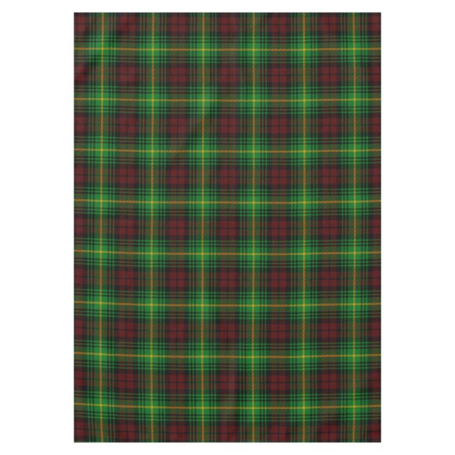 Clan Martin Tartan Kariert Tischdecke (Vorderseite)