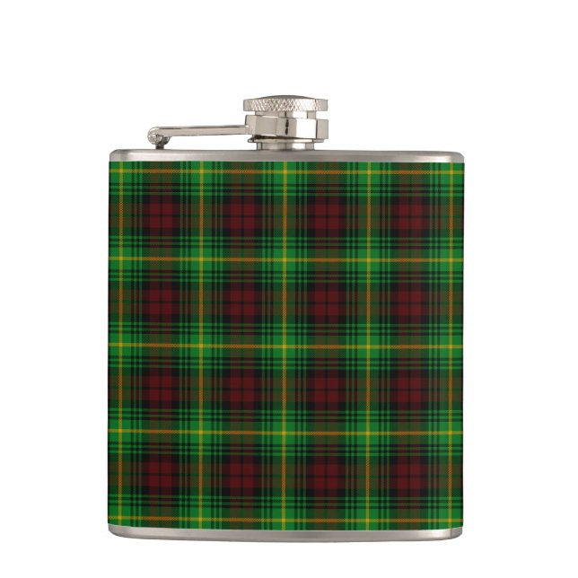 Clan-MartinTartan Flachmann (Vorderseite)