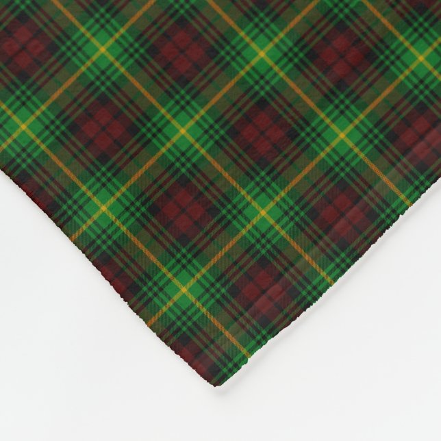 Clan-MartinTartan Fleecedecke (Ecke)