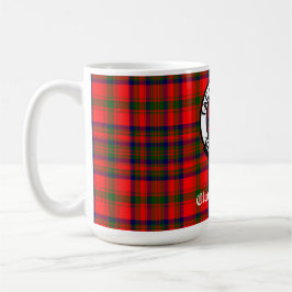 Clan Matheson Wappen Abzeichen und Tartan Kaffeetasse