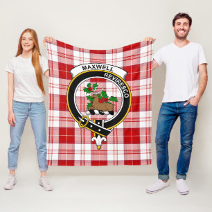 Clan Maxwell Kariert Tartan Kariert Fleecedecke