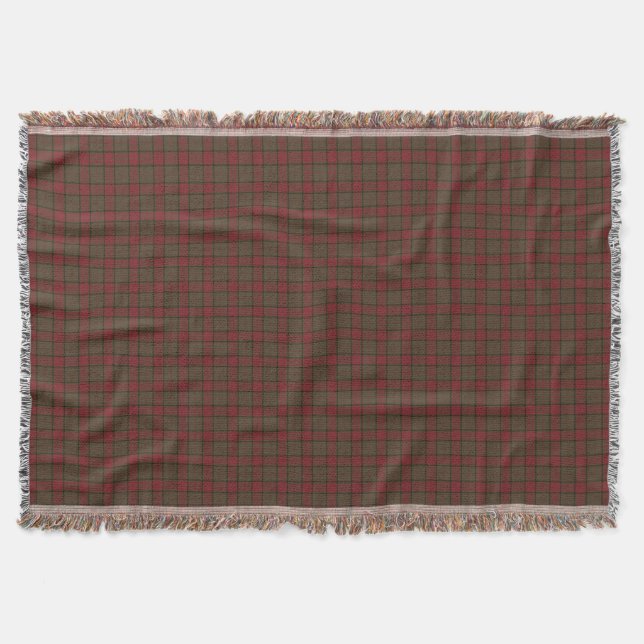Clan Maxwell Weathered Jagd Tartan Decke (Vorderseite)