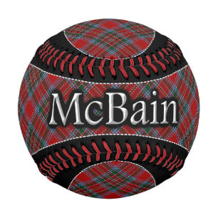 Clan McBain MacBain Scottish Dream Tartan Baseball