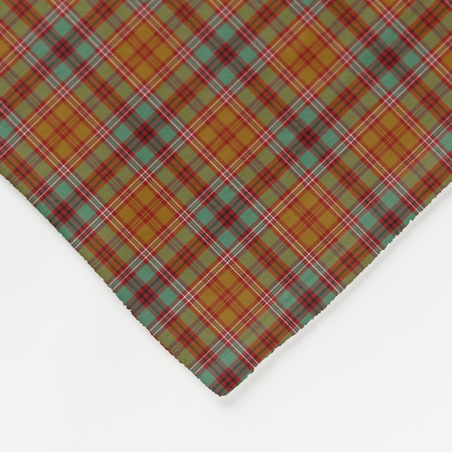 Clan McCall Tartan Fleecedecke (Ecke)