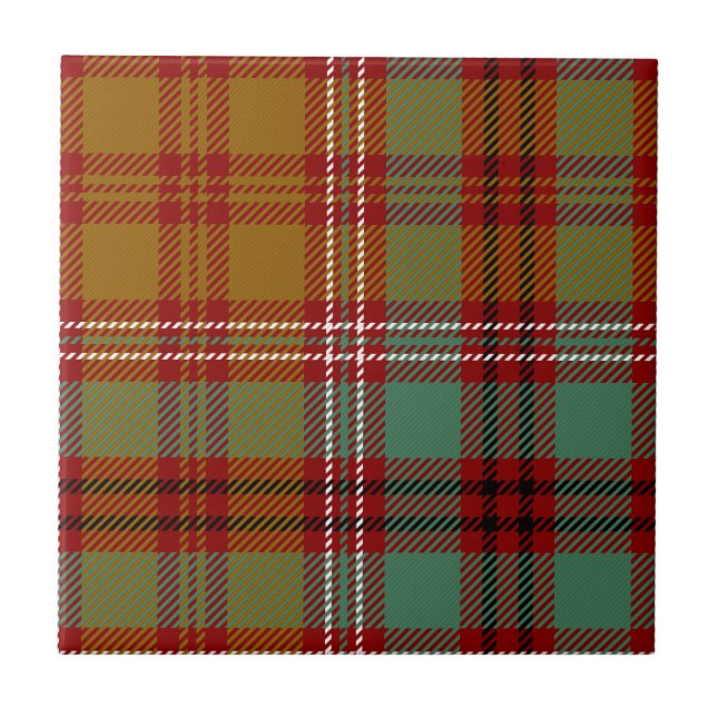 Clan McCall Tartan Fliese (Vorderseite)