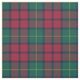 Clan McCarthy Tartan Green und Red Kariert Stoff