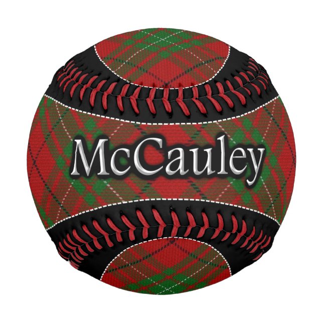 Clan McCauley MacAulay Scottish Dream Tartan Baseball (Vorderseite)