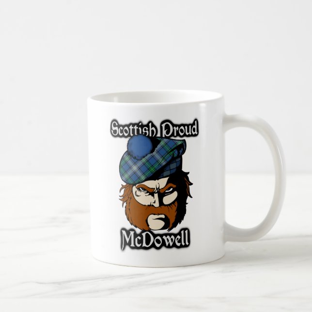 Clan McDowell TartanScottish Tasse (Rechts)