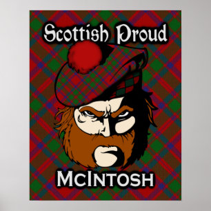 Clan McIntosh Scottish Tartan Poster