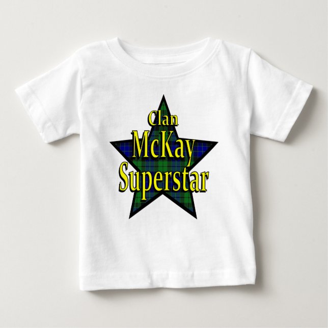 Clan McKay Superstar-Säuglings-T - Shirt (Vorderseite)