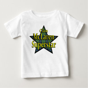 Clan McLaren Superstar-Säuglings-T - Shirt