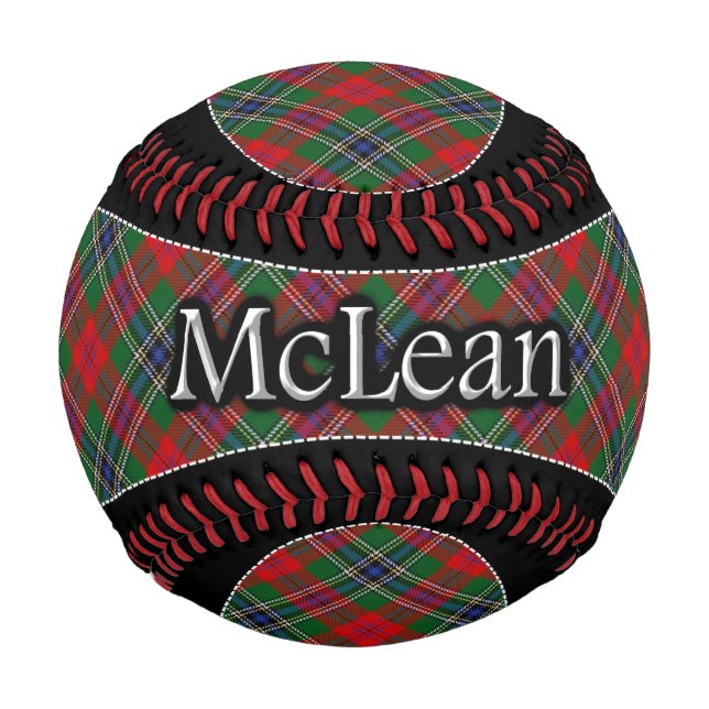 Clan McLean MacLean Scottish Dream Tartan Baseball (Vorderseite)