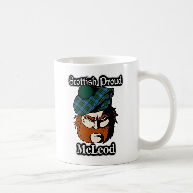 Clan McLeod Tartan Scottish Kaffeetasse (Rechts)