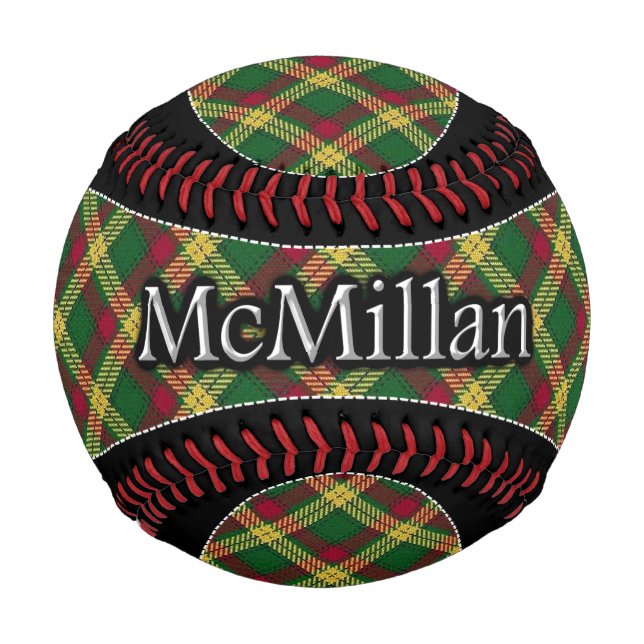 Clan McMillan MacMillan Scottish Dream Tartan Baseball (Vorderseite)