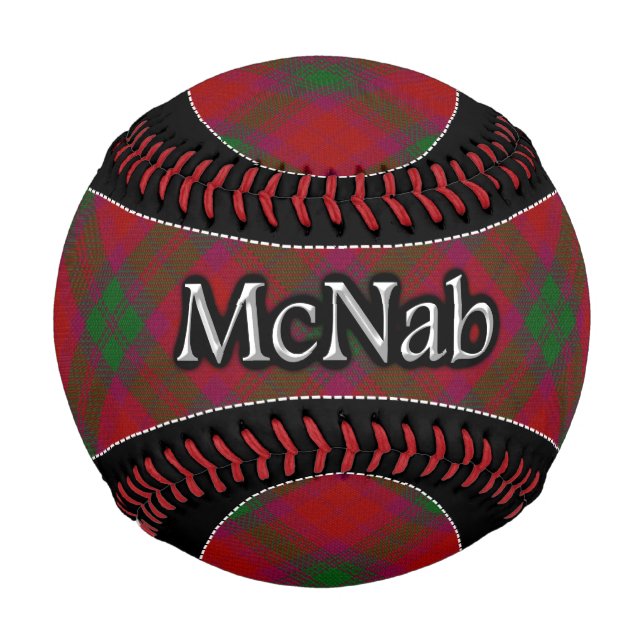 Clan McNab MacNab Scottish Dream Tartan Baseball (Vorderseite)