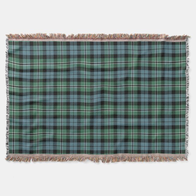 Clan Melville Tartan Kariert Decke (Vorderseite)