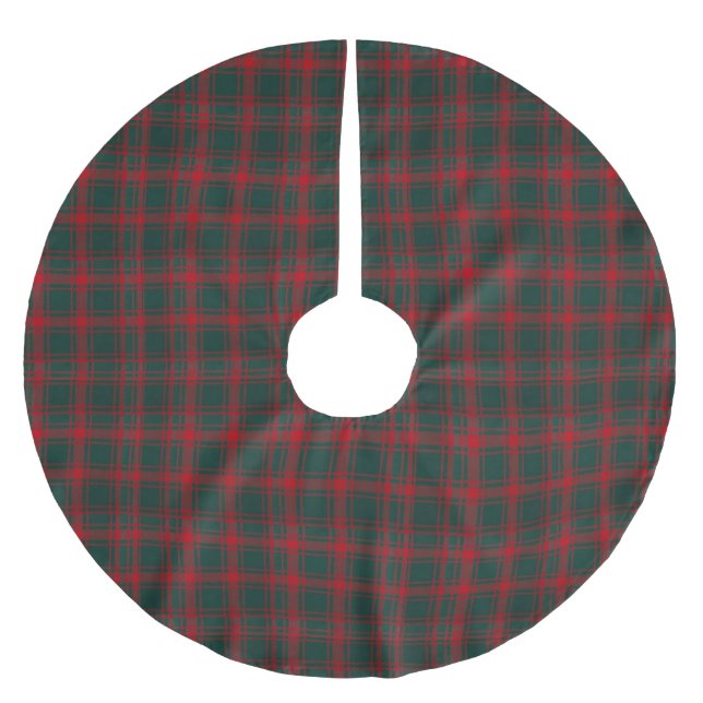 Clan Middleton Tartan Kariert Polyester Weihnachtsbaumdecke (Vorderseite)
