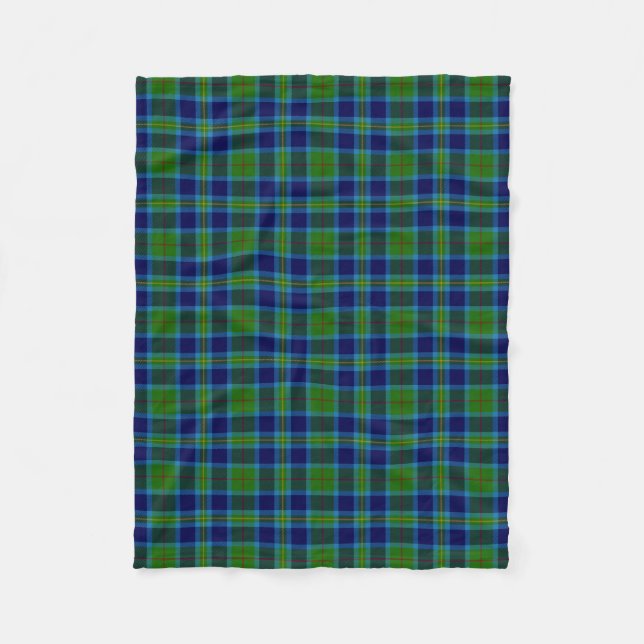 Clan Miller Tartan Kariert Fleecedecke (Vorderseite)