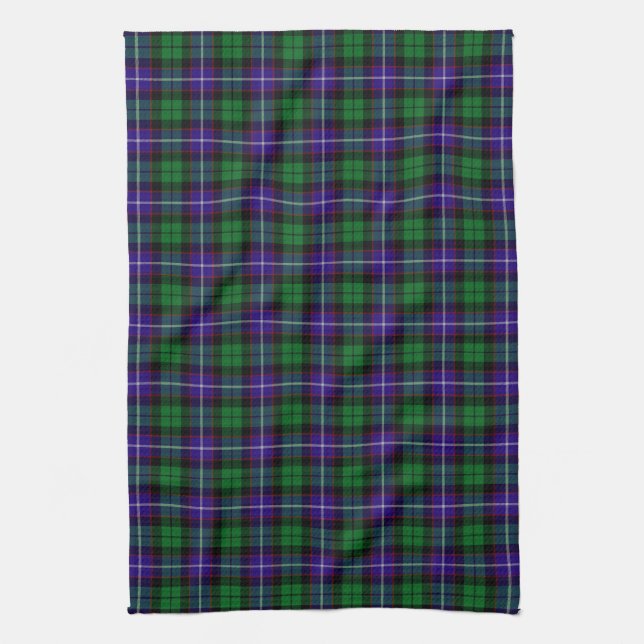 Clan Mitchell Tartan Handtuch (Vertikal)