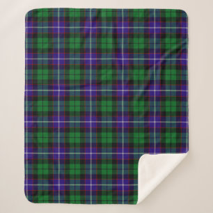 Clan Mitchell Tartan Kariert Sherpadecke
