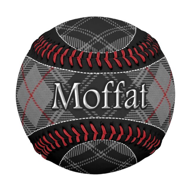 Clan Moffat Scottish Dream Tartan Baseball (Vorderseite)