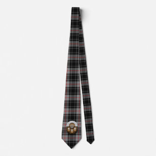 Clan Moffat Tartan und Sporran Krawatte