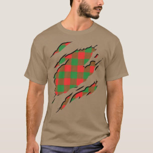 Clan Moncreiffe Tartan Karierte Wirkungen T-Shirt