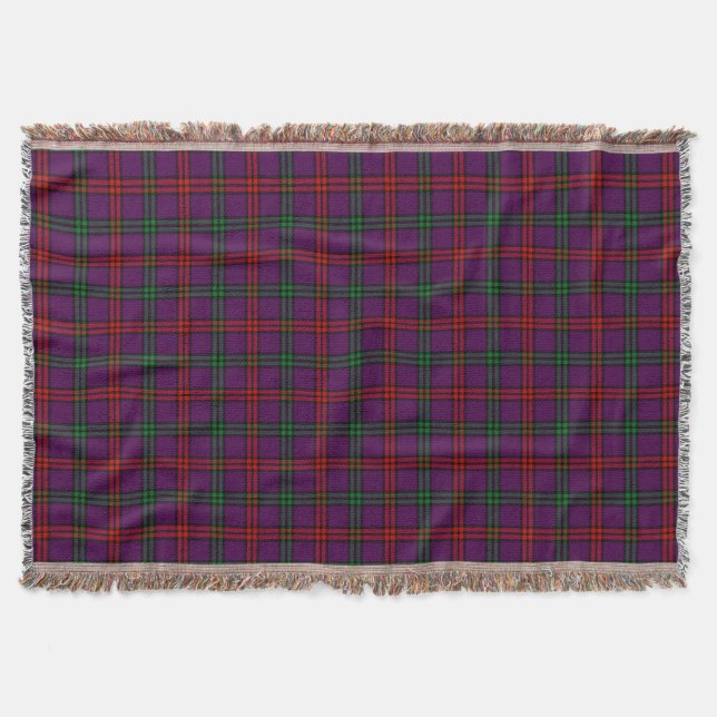 Clan-MontgomeryTartan Decke (Vorderseite)