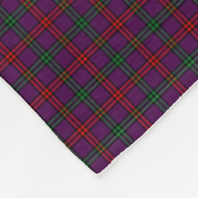 Clan-MontgomeryTartan Fleecedecke (Ecke)