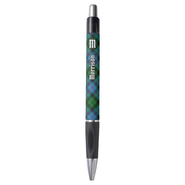 Clan Morrison Hunter Tartan Pen Kugelschreiber (Vorderseite Vertikal)