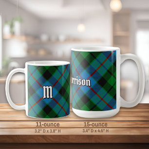 Clan Morrison Hunting Tartan Coffee Mug Kaffeetasse