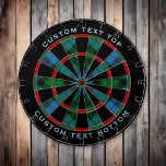 Clan Morrison Hunting Tartan Dart Board Dartscheibe<br><div class="desc">Clan Morrison Traditioneller Jagdtartan mit modernen Farben. Nahtloses Muster. Zwei benutzerdefinierte Textbereiche auf dem äußeren Ring.</div>