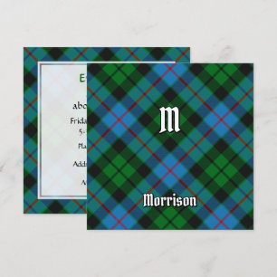 Clan Morrison Hunting Tartan Einladung