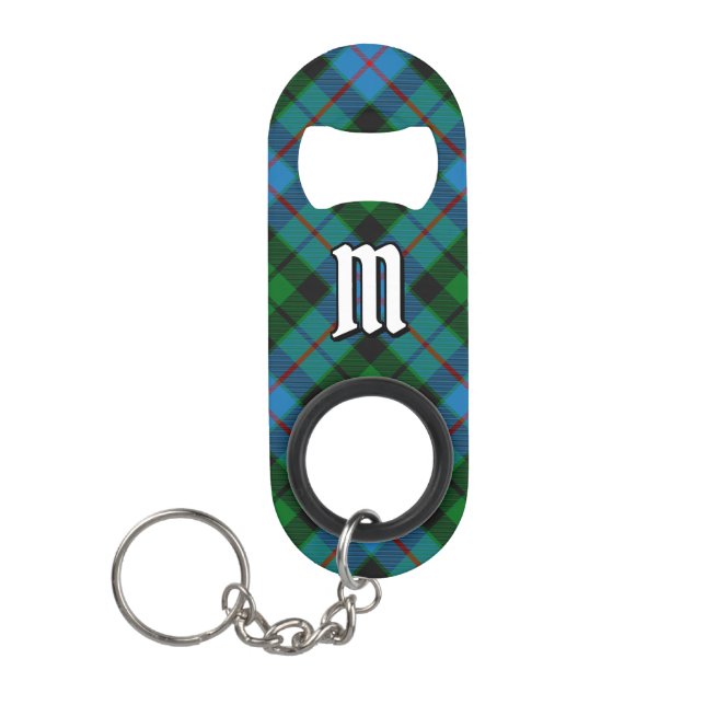Clan Morrison Hunting Tartan Mini Flaschenöffner (Vorderseite)