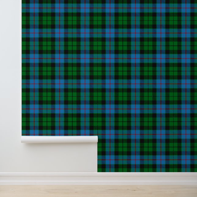 Clan Morrison Hunting Tartan Tapete (Anwendung)