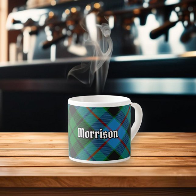 Clan Morrison Jagd Tartan Espresso Cup Espressotasse (Von Creator hochgeladen)