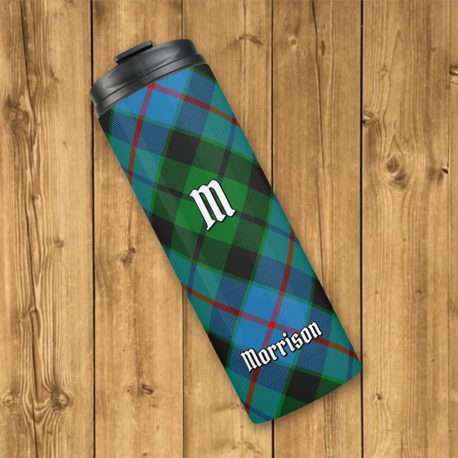 Clan Morrison Jagd Tartan Thermal Tumbler Thermosbecher (Von Creator hochgeladen)
