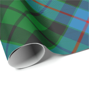 Clan Morrison Junting Tartan Wrapping Paper Geschenkpapier