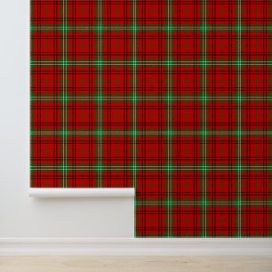 Clan Morrison Red Tartan Tapete