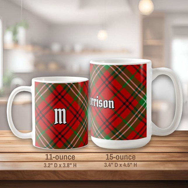 Clan Morrison Red Tartan Tasse (Von Creator hochgeladen)