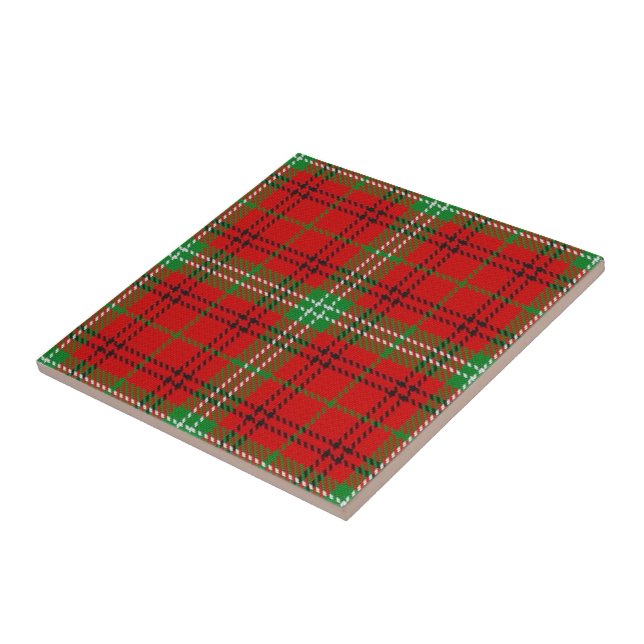 Clan Morrison Tartan Fliese (Seite)