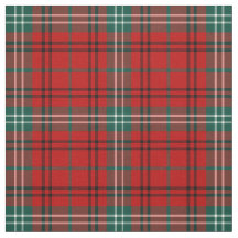 Clan Morrison Tartan Red and Green Kariert
